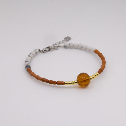 Yellow Jambhala Mantra Bracelet - Wealth & Prosperity